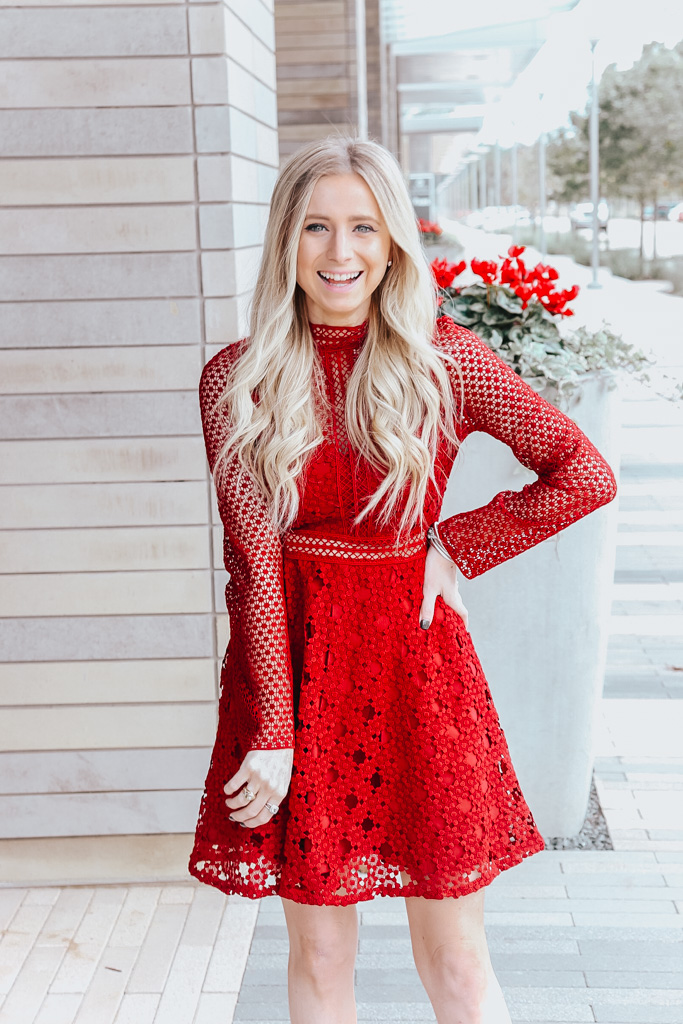 Fall/Winter Wedding Guest Dress - Blonde in the Burbs